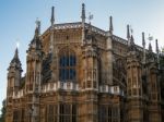 View Of The Exterior Of Westminster Abbey Stock Photo