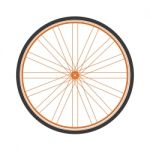 Bicycle Wheel Stock Photo