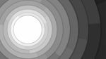 Black And White Modern Circles Copy Space Abstract Background Stock Photo