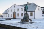 Government House, Prime Minister's Office, And Hannes Hafstein S Stock Photo