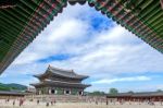 Seoul, South Korea - July 17:gyeongbokgung Palace The Best Of Attractions In Korea.photo Taken On July 17, 2015 In Seoul, South Korea Stock Photo