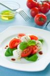 Caprese Salad Stock Photo