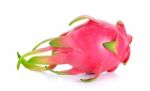 Dragonfruit Isolated On The White Background Stock Photo