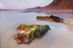 Coastline Area Of Sagres, Portugal Stock Photo