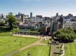 The Gounds Of Cardiff Castle Stock Photo