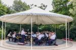 Windsor, Maidenhead & Windsor/uk - July 22 : Band Playing At Win Stock Photo