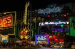 Hard Rock Cafe Las Vegas Stock Photo