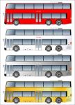 Double Deck City Bus Stock Photo