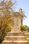 Dutch Reformed Church, Nieuwoudtville, Northern Cape, South Afri Stock Photo