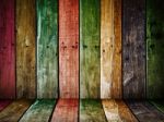 Old Grunge Wood Panel Stock Photo