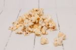 A Bunch Of Sweet And Tasty Popcorn Stock Photo