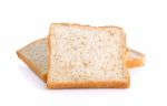 Whole Wheat Bread Isolated On The White Background Stock Photo