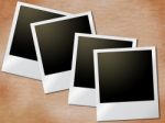 Photo Frames Means Old Paper And Blank Stock Photo