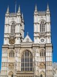 View Of The Exterior Of Westminster Abbey Stock Photo