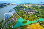 Singapore - Feb 10 , 2017 : Super Tree In Garden By The Bay, Singapore Stock Photo