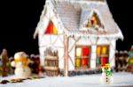 Gingerbread House Stock Photo