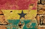 Grunge Flag Of Ghana Stock Photo