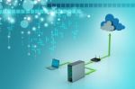 Cloud Computing Concept Stock Photo