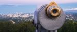 View Of Brisbane And Surrounding Suburbs From Mount Coot-tha During The Day Stock Photo