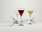 Wine Glasses Stock Photo