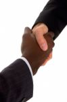 Businessmen Shaking Hands Stock Photo