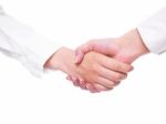 Handshaking Stock Photo