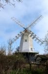 King's Mill Or Vincent's Mill At Shipley In West Sussex Stock Photo