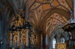 Interior View Of St. Wolfgang Parish And Pilgrimage Church Stock Photo