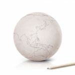 Stroke America Map On Paper Globe Stock Photo