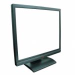 Computer Monitor Stock Photo