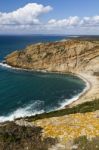 Landscape Near Cape Espichel Stock Photo