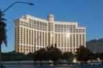 Las Vegas, Nevada/usa - August 1 : View  Of The Bellagio Hotel A Stock Photo