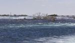 Beautiful Image With The River Right Before The Amazing Niagara Falls Stock Photo