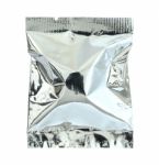 Foil Package Bag Stock Photo