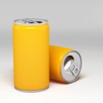 Metal Aluminum Beverage Drink Can Stock Photo