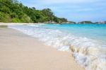 Beach In Summer Of Thailand Stock Photo