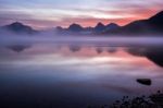 Lake Mcdonald Stock Photo