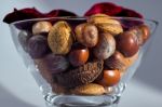 Christmas Nuts Stock Photo