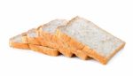 Whole Wheat Bread Isolated On The White Background Stock Photo