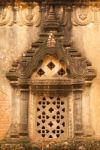 Door Temples In Bagan, Myanmar Stock Photo