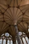 Interior View Of Salisbury Cathedral Stock Photo