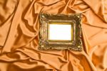 Gold Picture Frame Stock Photo