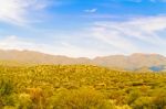 Landscape Near Windhoek In Namibia Stock Photo