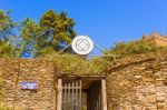 Entrance To Fasilides Castle In Gondar In Ethiopia Stock Photo