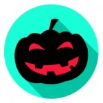 Halloween Pumpkin Icon Shows Squash Symbols And Symbol Stock Photo