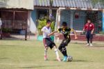 Bangkok, Thailand - Nov 2016: In The Nov 23, 2016. Youth Soccer Match, In Pieamsuwan Elementary School Stock Photo