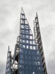 Close-up Of The Top Of The Shard Stock Photo