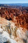 Early Morning In Bryce Canyon Stock Photo