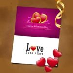 Red Love Heart, Valentines Day Concept Stock Photo