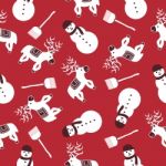 Christmas Pattern Stock Photo